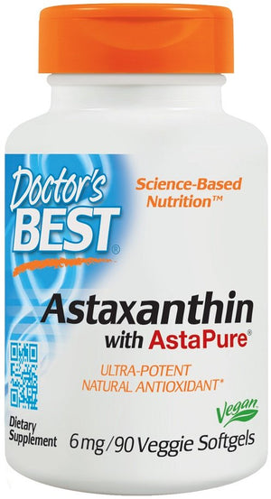 astaxanthin with astapure 6mg 90 veggie softgels