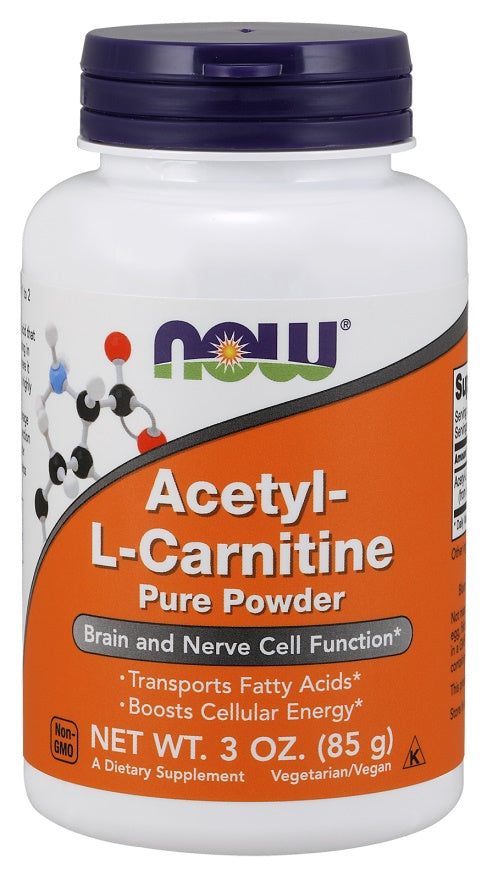 Acetyl-L-Carnitine, Pure Powder - 85 grams