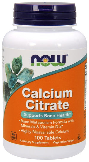 calcium citrate with minerals vitamin d 2 100 tablets