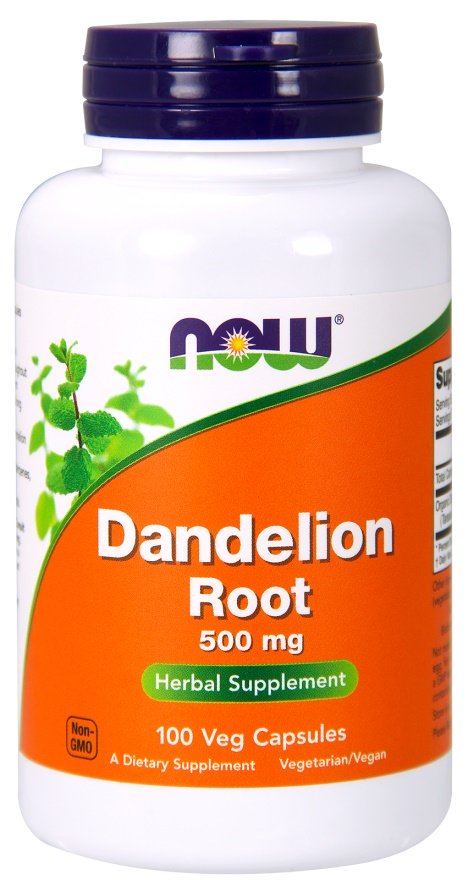 Dandelion Root, 500mg - 100 vcaps