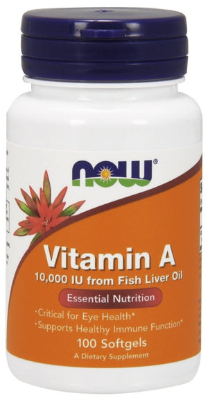 vitamin a 10 000 iu 100 softgels
