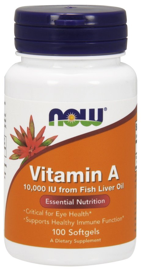 Vitamin A, 10 000 IU - 100 softgels