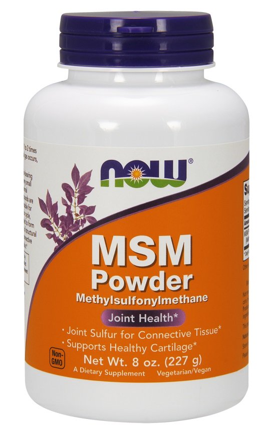 MSM Methylsulphonylmethane, Powder - 227 grams