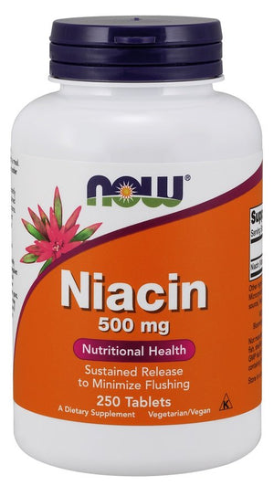 niacin 500mg 250 tablets