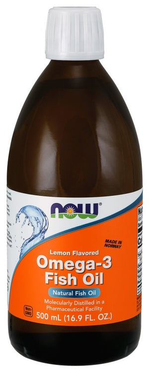 omega 3 fish oil liquid lemon 500 ml