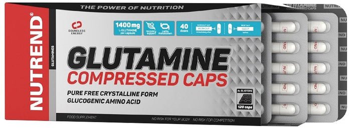 Glutamine Compressed Caps - 120 caps