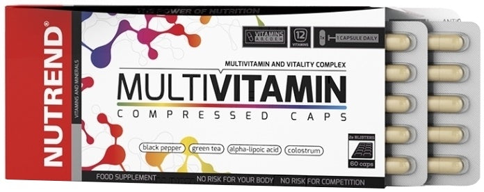 Nutrend MultiVitamin Compressed Caps - 60 caps