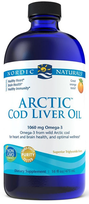 arctic cod liver oil 1060mg orange 473 ml
