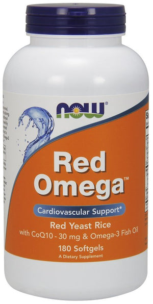 red omega red yeast rice 180 softgels