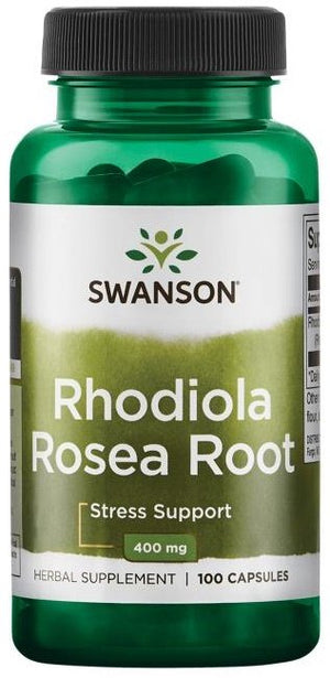 rhodiola rosea root 400mg 100 caps
