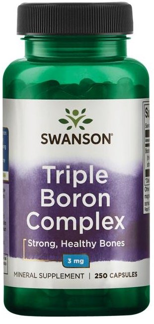 Triple Boron Complex, 3mg - 250 caps