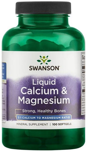 liquid calcium magnesium 100 softgels