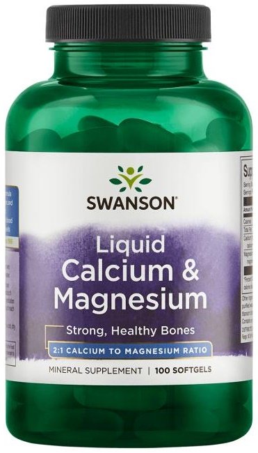Liquid Calcium & Magnesium - 100 softgels