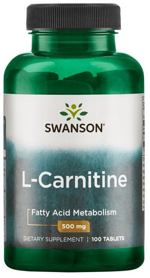 l carnitine 500mg 100 tablets