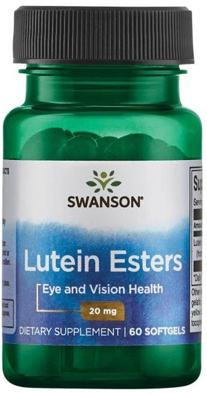 lutein esters 20mg 60 softgels