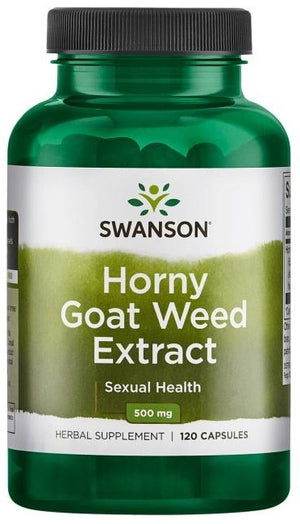 horny goat weed extract 500mg 120 caps