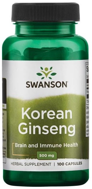 Korean Ginseng, 500mg - 100 caps