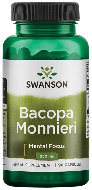 Bacopa Monnieri, 250mg - 90 caps