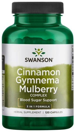 cinnamon gymnema mulberry complex 120 caps