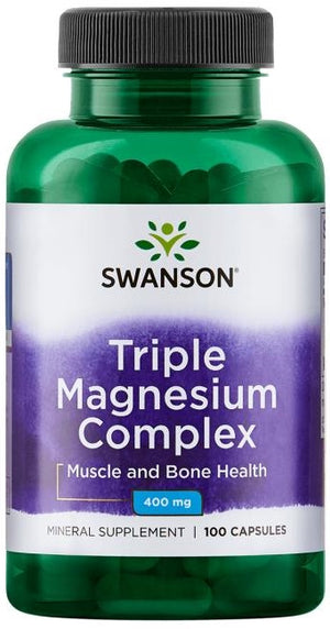 triple magnesium complex 400mg 100 caps