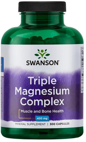 triple magnesium complex 400mg 300 caps