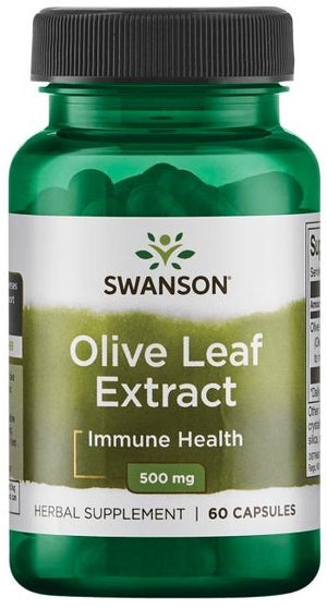olive leaf extract 500mg 60 caps