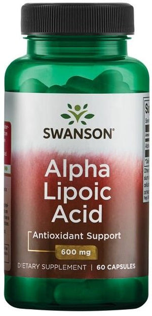 alpha lipoic acid 600mg 60 caps