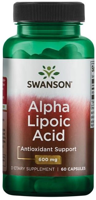 Alpha Lipoic Acid, 600mg - 60 caps