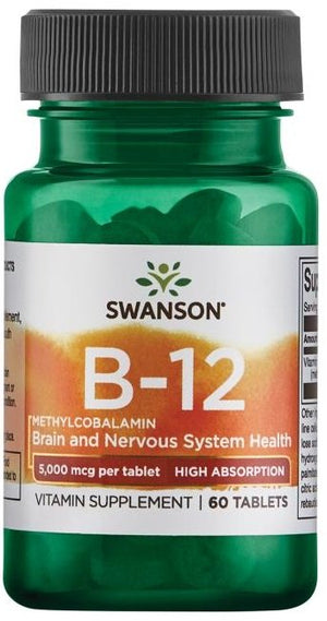 vitamin b 12 methylcobalamin 5000mcg high absorption 60 tablets