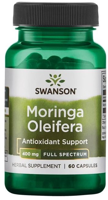 Moringa Oleifera, 400mg - 60 caps