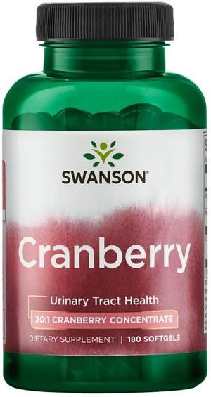 cranberry 180 softgels