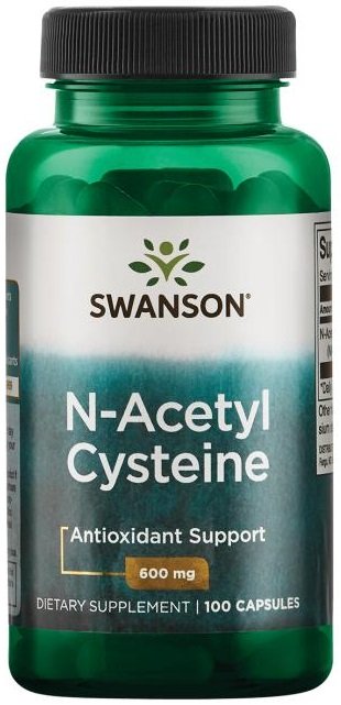 N-Acetyl Cysteine, 600mg - 100 caps