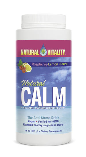 natural calm raspberry lemon 453 grams