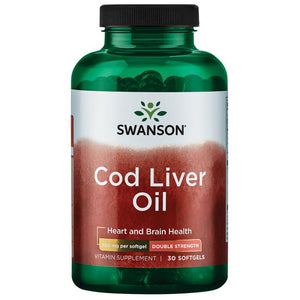 cod liver oil 700mg double strength 30 softgels