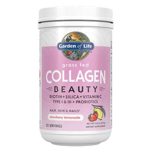 collagen beauty grass fed strawberry lemonade 270 grams