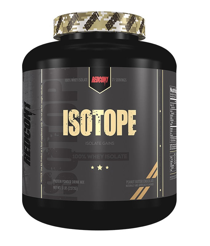 Isotope - 100% Whey Isolate, Peanut Butter Chocolate - 2428 grams