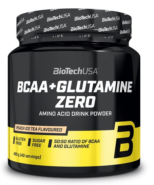 BCAA + Glutamine Zero, Lemon - 480 grams