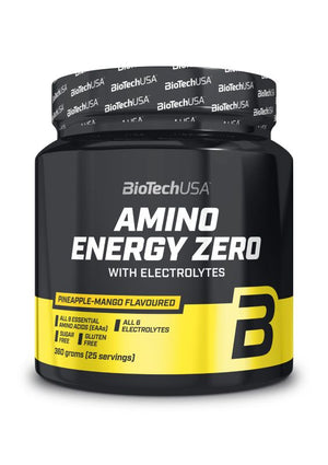 amino energy zero with electrolytes lime 360 grams