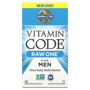 vitamin code raw one for men 30 vcaps