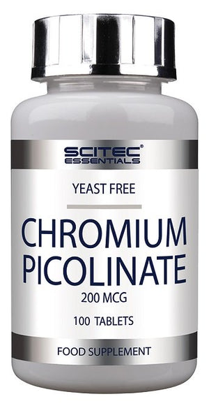 chromium picolinate 200mcg 100 tablets