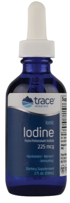 ionic iodine 225mcg 59 ml