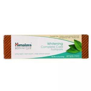 whitening complete care toothpaste simply mint 150 grams
