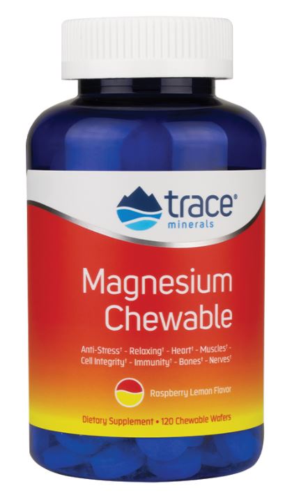 Magnesium Chewable, Raspberry Lemon - 30 chewable wafers
