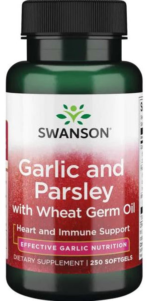 garlic and parsley with wheat germ oil 250 softgels