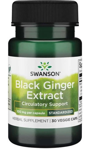 black ginger extract 100mg 30 vcaps