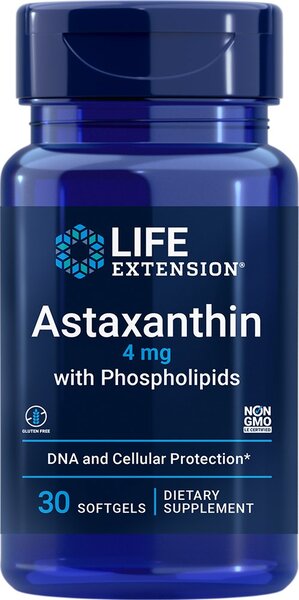 astaxanthin with phospholipids 4mg 30 softgels