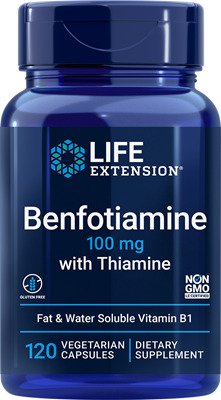 benfotiamine with thiamine 100mg 120 vcaps