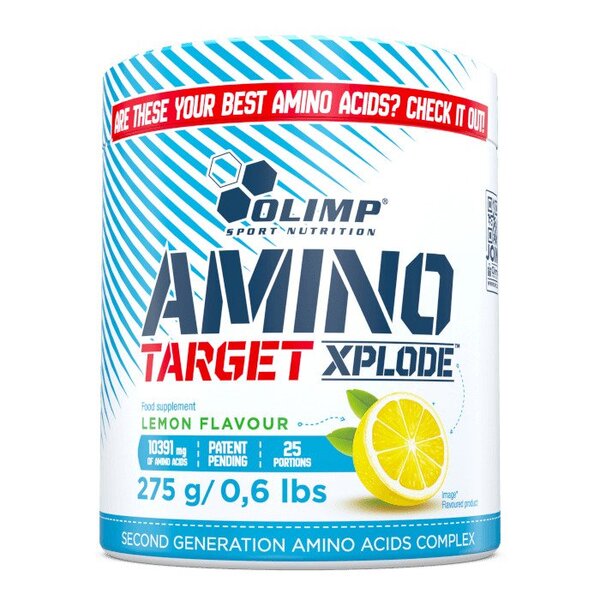 Amino Target Xplode, Lemon - 275 grams