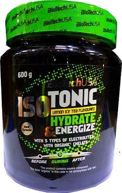 IsoTonic, Lemon Ice Tea - 600 grams