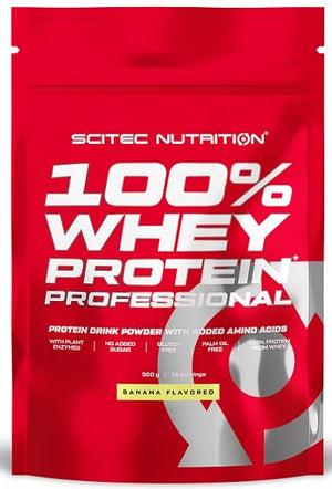100 whey protein professional banana ean 5999100021891 500 grams